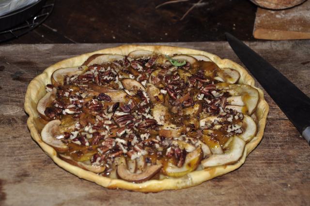 Gary's LaSoleiade pear tart.  