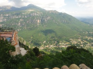 view from Gourdon