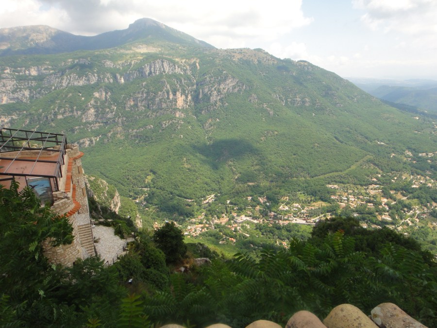 view from Gourdon