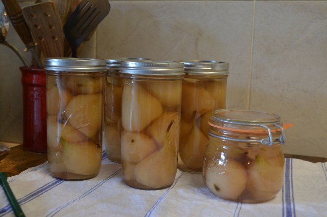 Step 7: add syrup from hot mixture to fill the jars, leaving 1/2 inch to the rim and then put on sterilized lids. you are almost done :-)